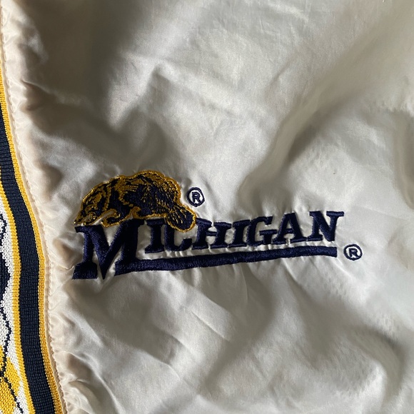 Michigan Match 1 Athletic Gear Men’s Lined Rain Jacket Size XXL - Picture 3 of 6